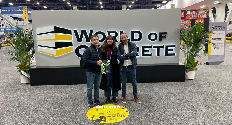 Grupo TPB presente na World of Concrete 2025